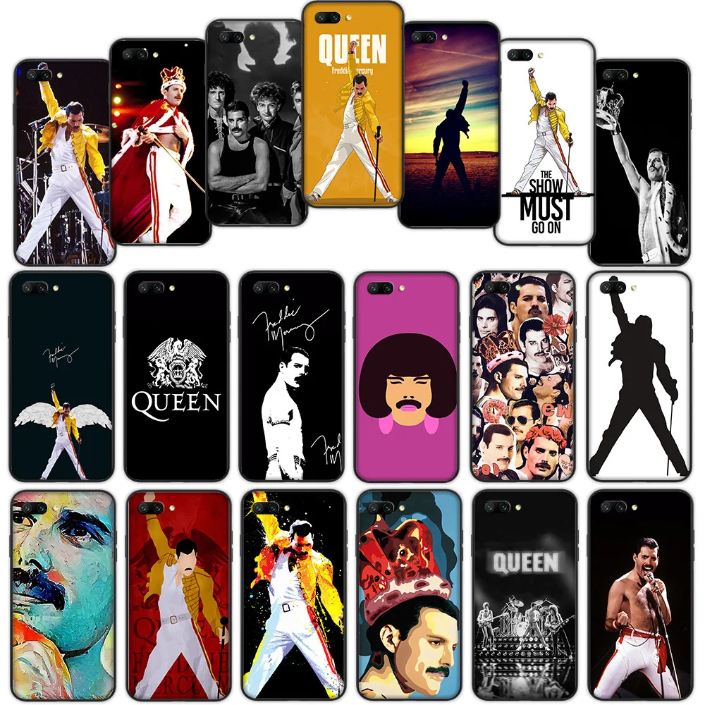 Freddie Mercury Queen Band мягкий чехол для Huawei Mate 30 20 Lite Y6 Y7 Pro P Smart Z Plus | Мобильные телефоны и