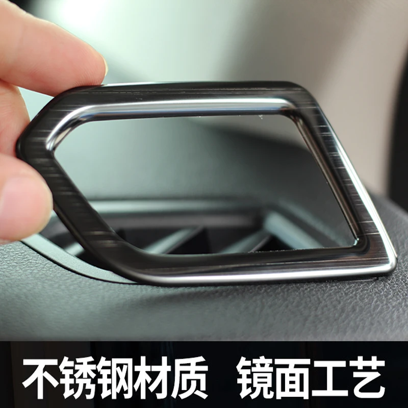 

Интерьер автомобиля инструмент решетка вентиляции рамы отделки для Haval F7 F7X панели декоративные Чехлы наклейки отделка LHD