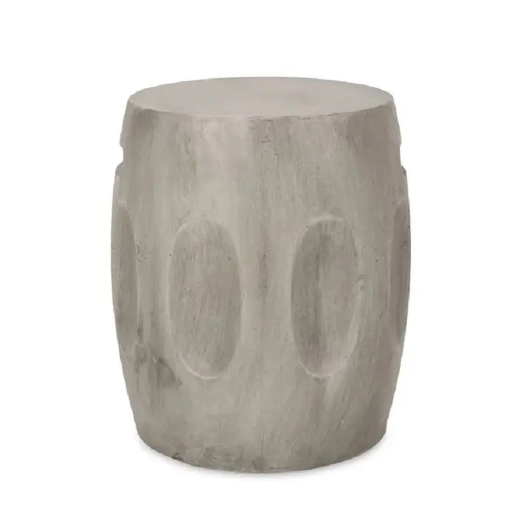 

Sofa Side Table Nordic Creative Imitation Cement Living Room Balcony Round Coffee Table Coffee Table