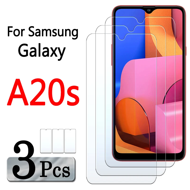 Защитное стекло для samsung a20s пленка защиты экрана a21s a30s a51 a71 закаленное 3