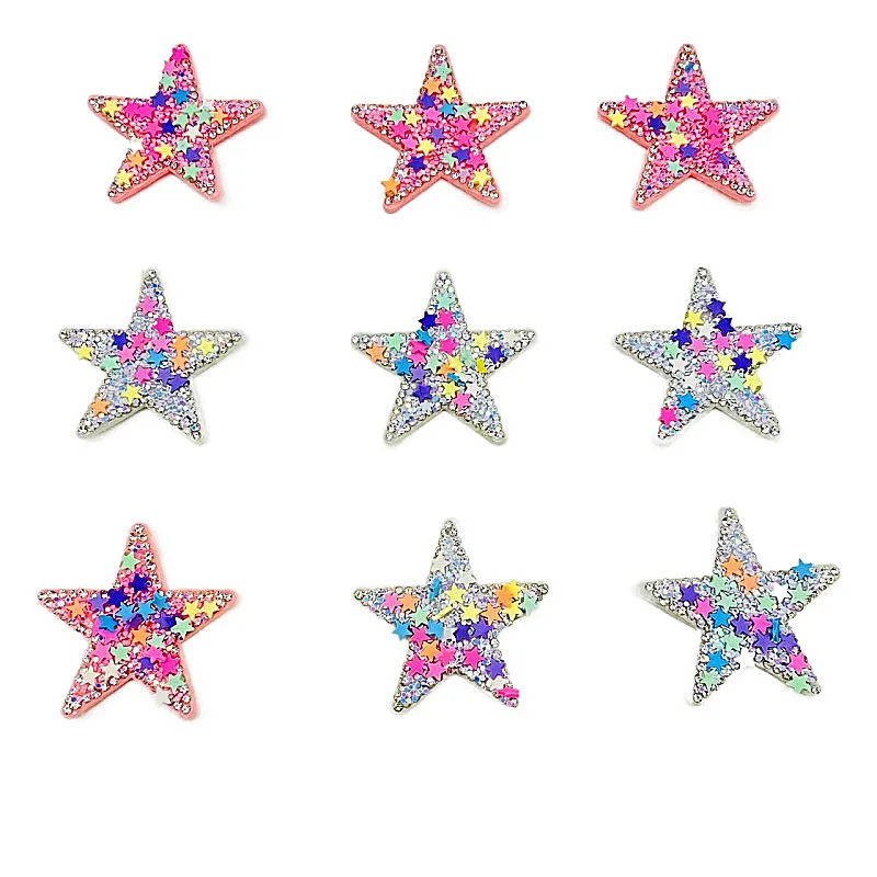 Блестящая аппликация для украшения одежды 5 звезд | Дом и сад