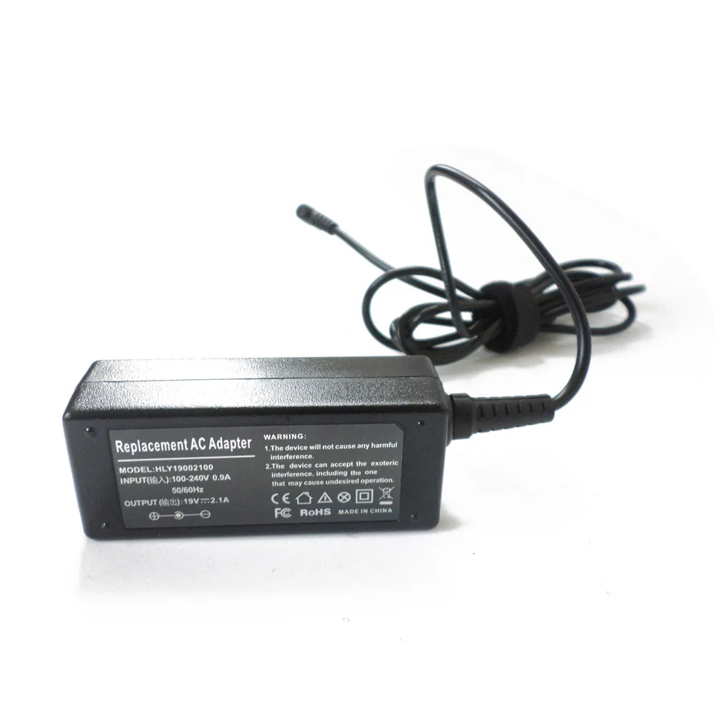

New 19V 2.1A 40W Laptop AC Adapter Battery Charger Power Supply Cord For Asus Eee PC 1201HA 1201PN 1201NL N17908 R33030 AD6630