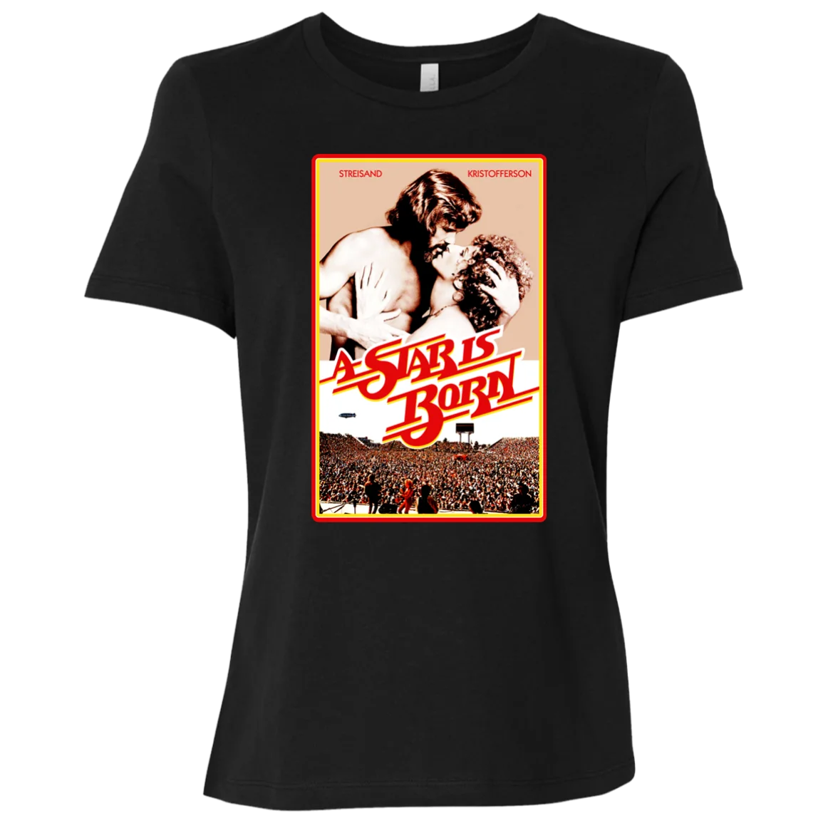 Рождается звезда Барбара стризанд Крис Кристоферсон романтика фильм | Футболки