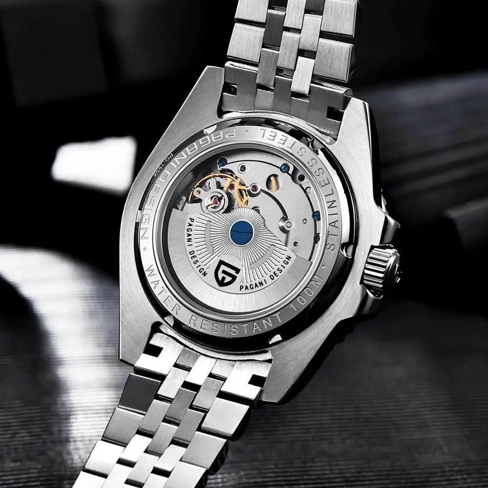 

PAGANI DESIGN GMT 40mm Mechanical Watches Top Brand Luxury Sapphire Glass Stainless Steel Sports Waterproof Mens Automatic Watch