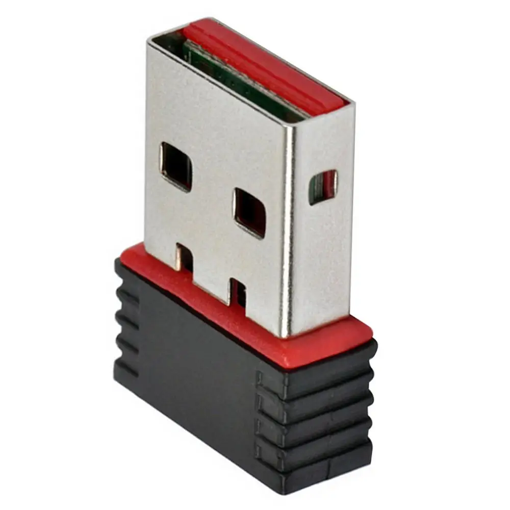 USB Nano мини беспроводной Wifi адаптер приемник сетевая LAN Карта ПК 150 Мбит/с 2 0