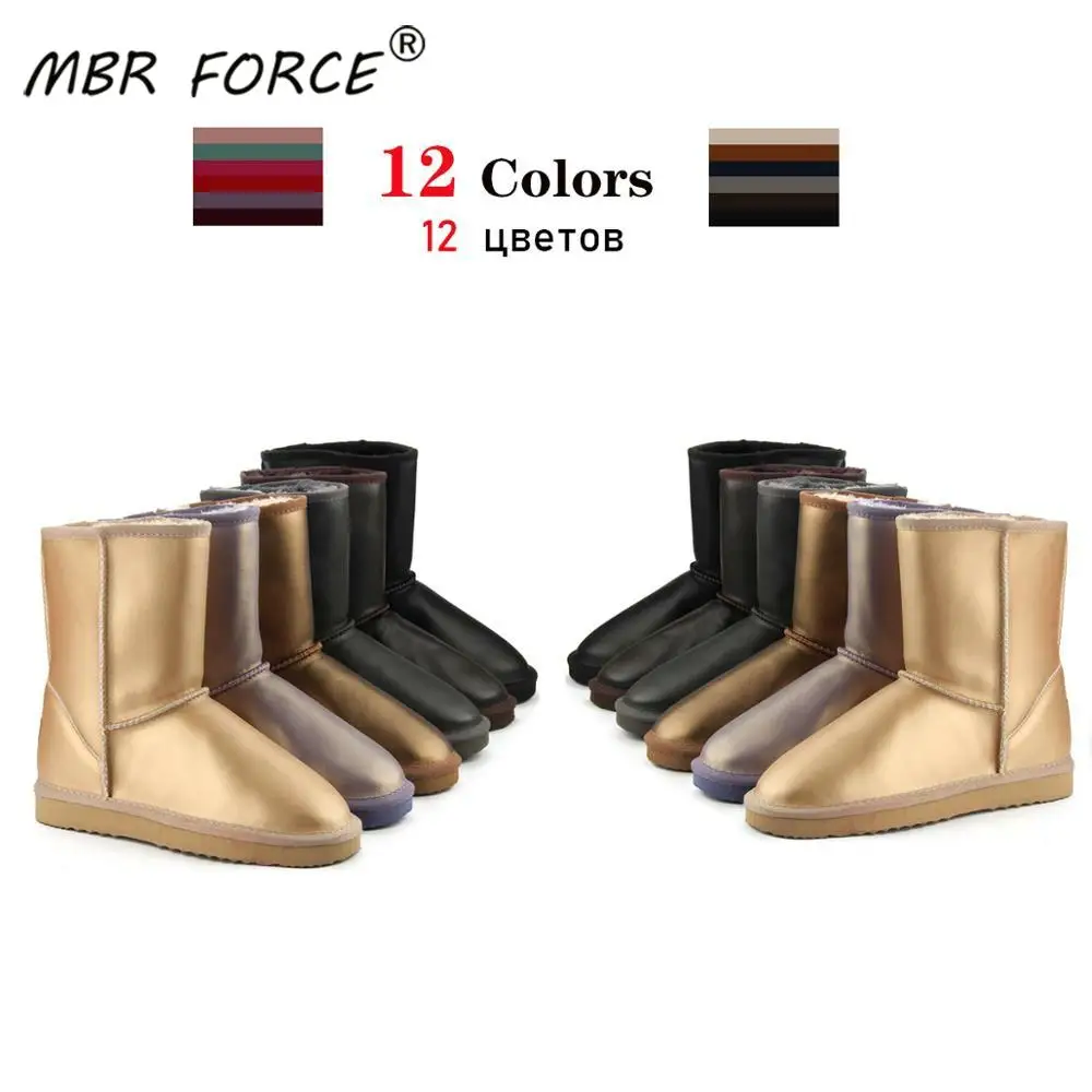 MBR FORCE/австралийские классические женские зимние ботинки наивысшего качества из