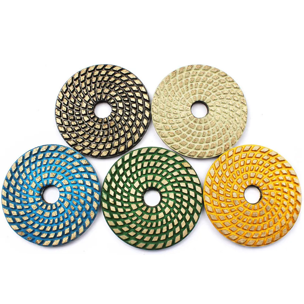 4-дюймовый бетонный FIoor Алмазный диск абразивный колодки металлокерамики Бонд сухой мокрой полировочное колесо для бетона грубой Gri 4-дюймовый бетонный FIoor Алмазный диск абразивный колодки металлокерамики Бонд сухой мокрой полировочное колесо для бетона грубой Gri