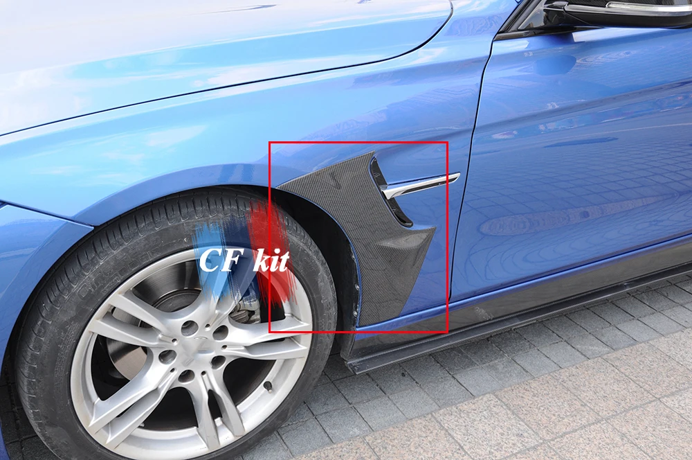 Комплект передних боковых крыльев CF вентиляционное отверстие из настоящего