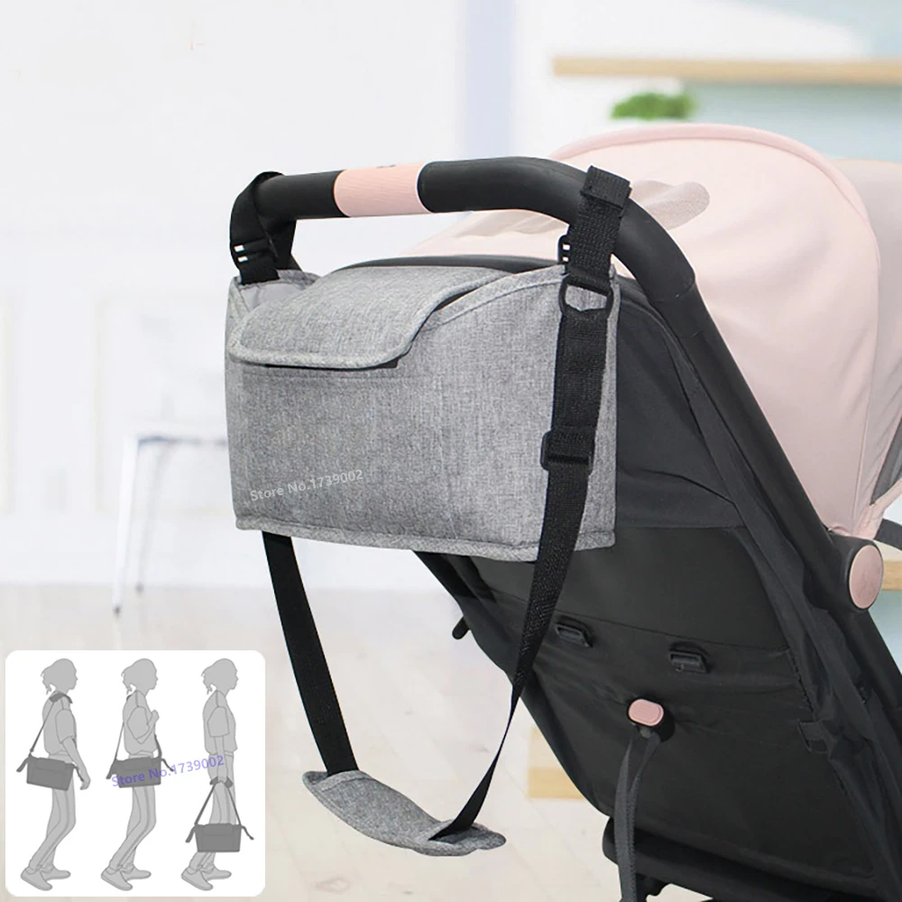 Stroller Bag Pram Organizer Baby Accessories Cup Holder Cover Buggy Winter | Мать и ребенок