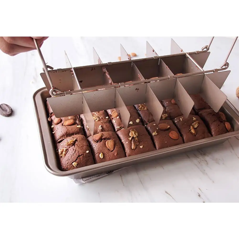 18 полости домового противня для выпечки форма торта утолщенная квадратная хлеба