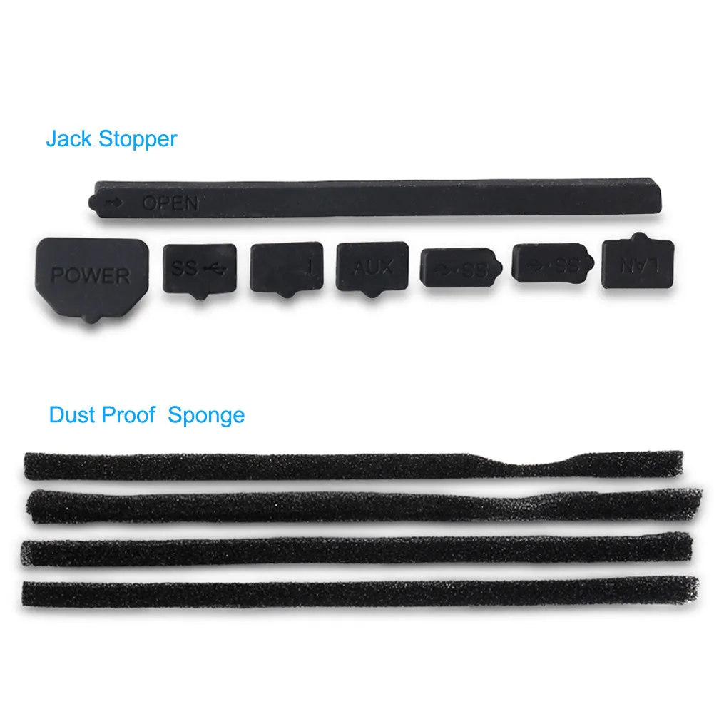 Пылезащитный чехол 2 в 1 для PS4 Pro комплект с заглушкой и сеткой игровой консоли