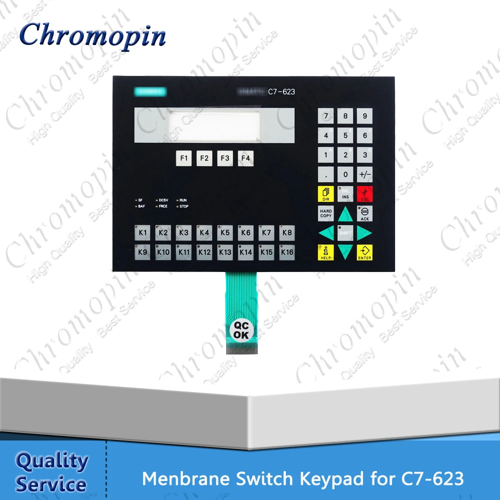 

Membrane Switch Keyboard for 6ES7 623-1AE01-0AE3 6ES7623-1CE01-0AE3 6ES7 623-1CE01-0AE3 C7-623 HMI PLC