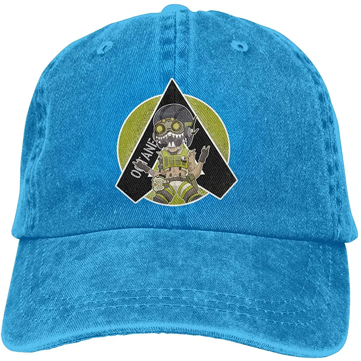 

SHENGN Men CustomBreathable Hats Octane Apex Legends Fashion Baseball Cap Blue