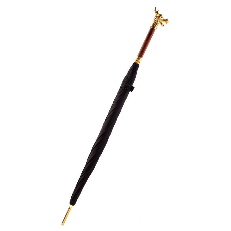 Креативный Зонт с длинным головным убором креативный Ретро зонт от солнца