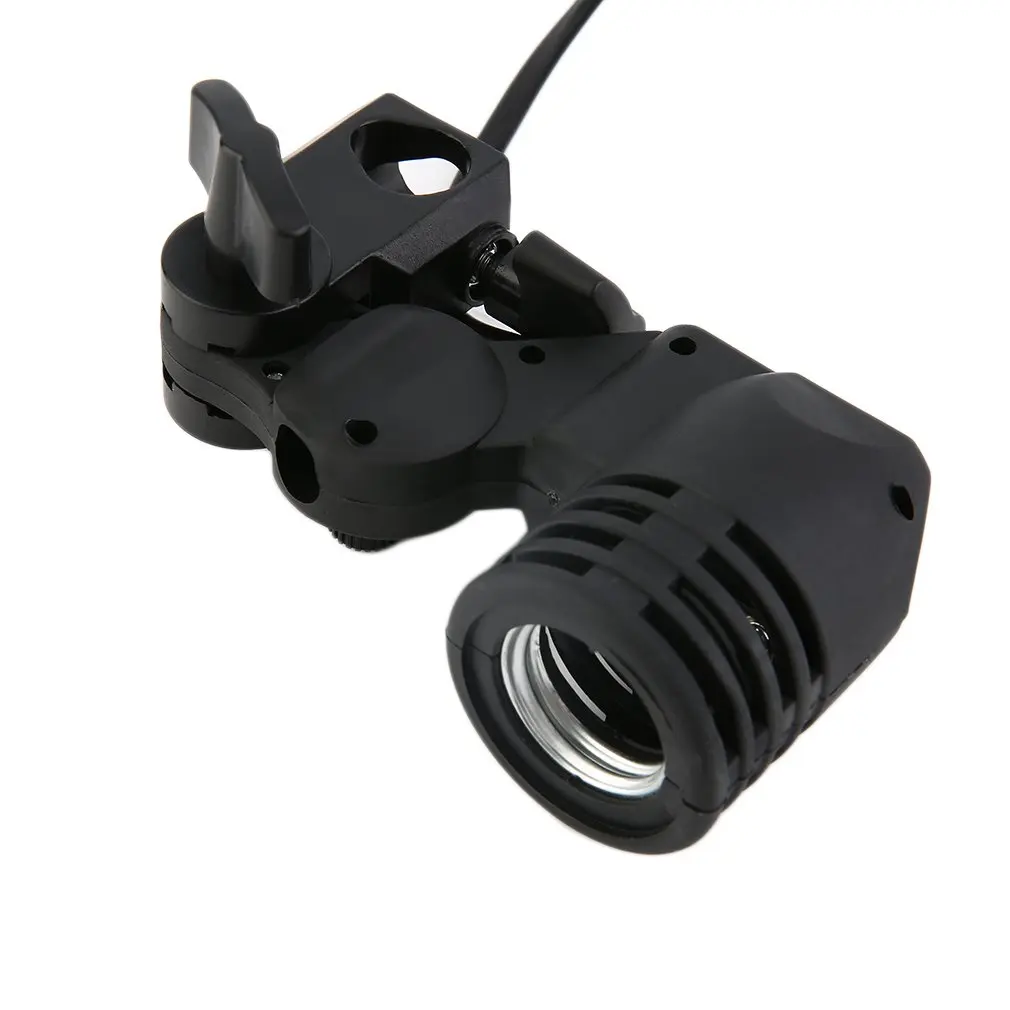 Патрон лампы E27 патрон вспышка фото освещение держатель для фотостудии США/ЕС