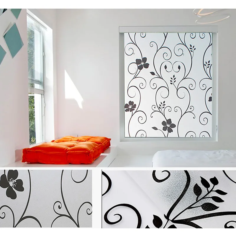 3D матовая оконная пленка витражное стекло искусственная конфиденциальность