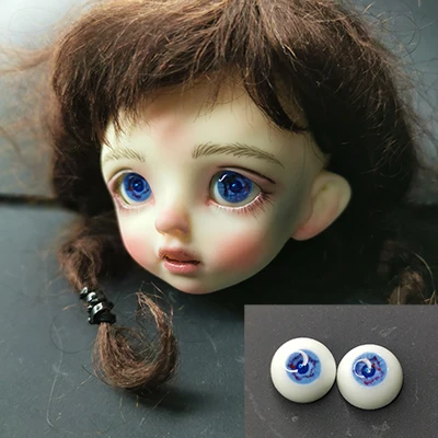 a3 Bjd eyes 12 мм глаза из смолы bjd кукольные глаза 8 видов bjd eyes 1/6 куклы napi carol aod dod msd куклы аксессуары ручной работы diy игрушка - Цвет: a3