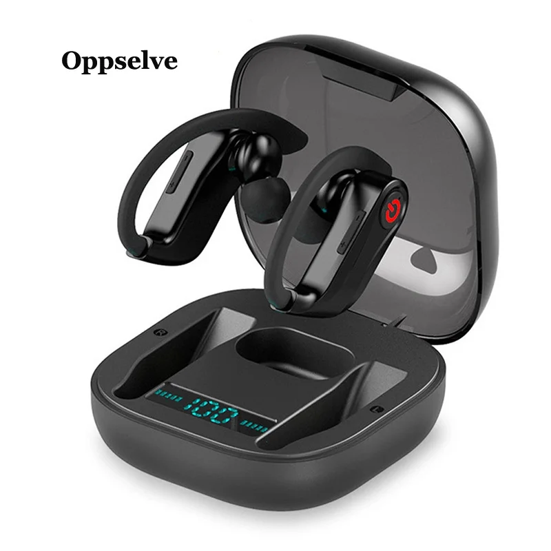 Наушники вкладыши TWS с драйвером спортивные наушники для бега Беспроводной