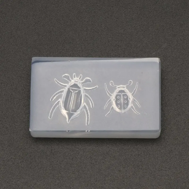 Силиконовая форма в виде божьей коровки и насекомых | Украшения аксессуары