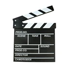 Кино Clapperboard режиссерская экшн-сцена Хлопушка доска для телевизора кино сланец резка реквизит для фотографирования деревянная Хлопушка доска