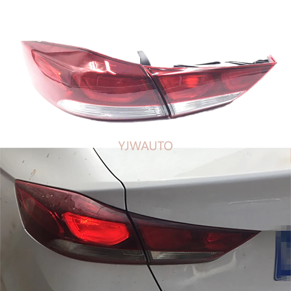 

Tail Lamp For Hyundai Elantra Tail Light Rear Turning Signal Brake Lamp Warning Bumper Light Car Light Assembly