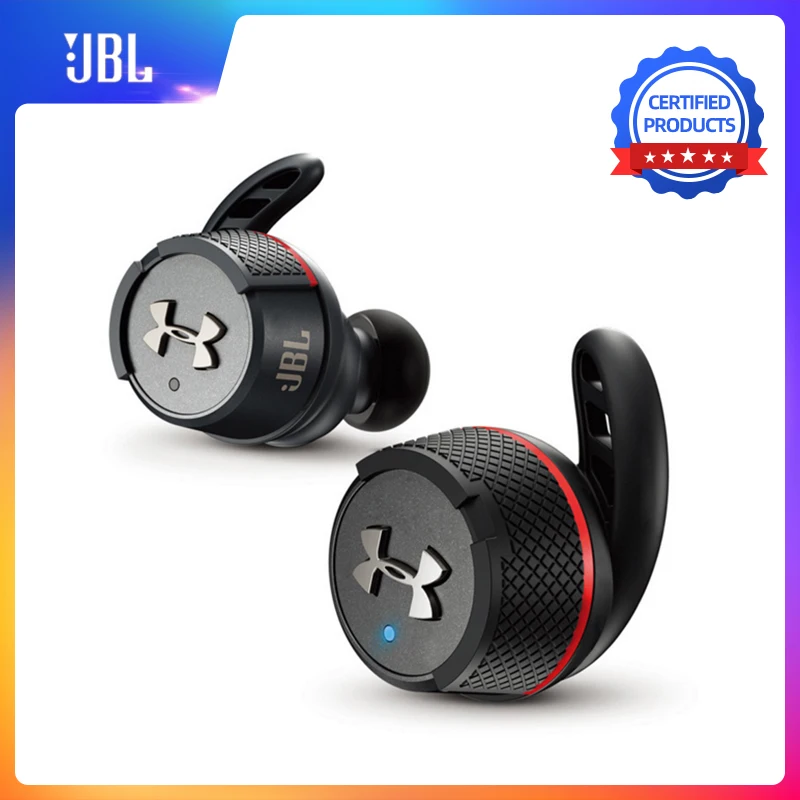 Беспроводные наушники JBL UA FLASH TWS Bluetooth V4.2 спортивные с глубокими басами IPX7
