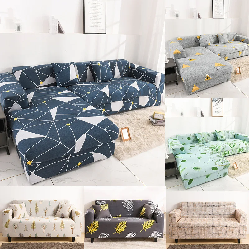 

TONGDI Printing Elastic Sofa Cover Soft Elegant Modern Stretch Luxury Decor Slipcover Couch For Home Parlour Living Room Bedroom