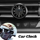 Автомобильные вентиляционные отверстия, зажим для выхода, кварцевые часы, украшение для приборной панели, светящиеся часы для Peugeot 2008 3008 408 4008 508 301