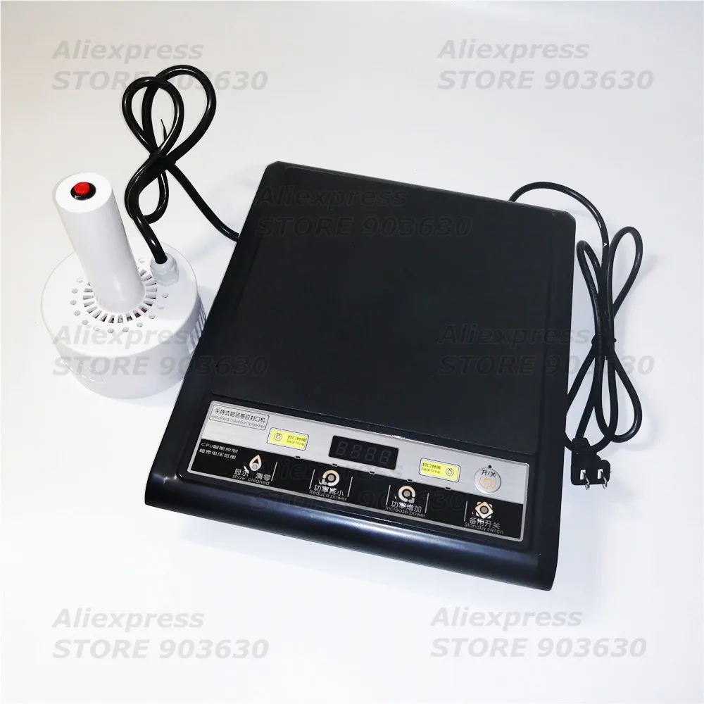 220 В ручная Индукционная теплоизоляционная машина для бутылок упаковочная