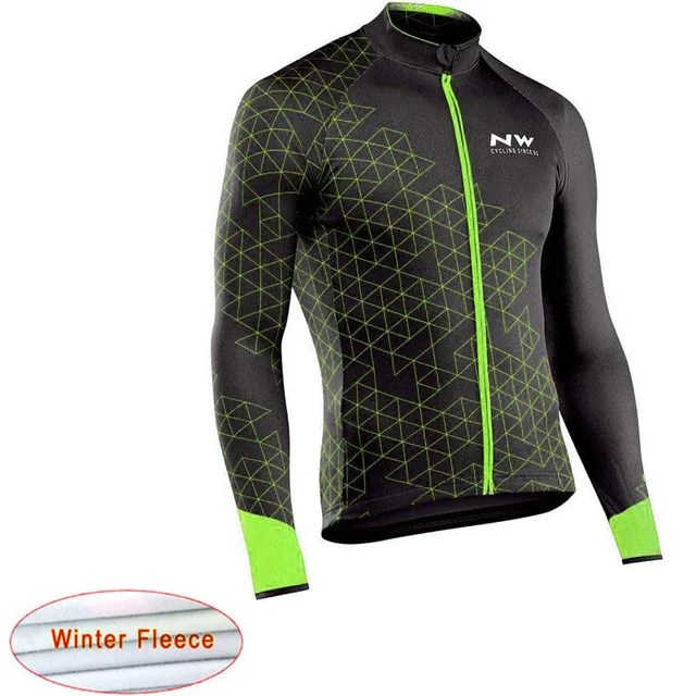 NW 2019 Pro equipo hombres ciclismo chaquetas invierno térmico polar Jersey bicicleta ciclido MTB ropa |