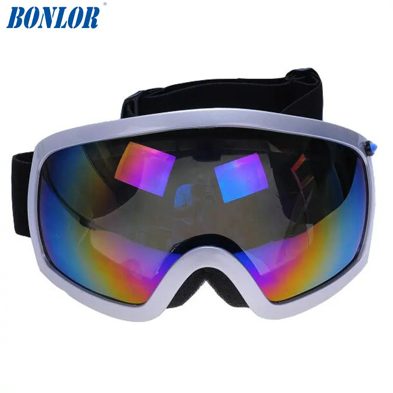 Лыжные очки 720P HD с камерой под цветным двойным противотуманным объективом