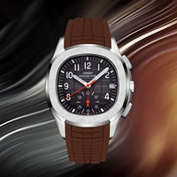 2021 new linbert top brand patek mens watch quartz sports watch luminous waterproof rubber strap relogio masculino reloj hombre