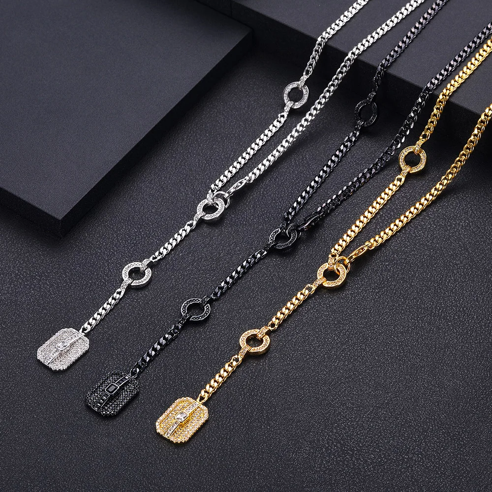 Accking Роскошные блестящие цепи для женщин и мужчин вечерние Дубай африканского