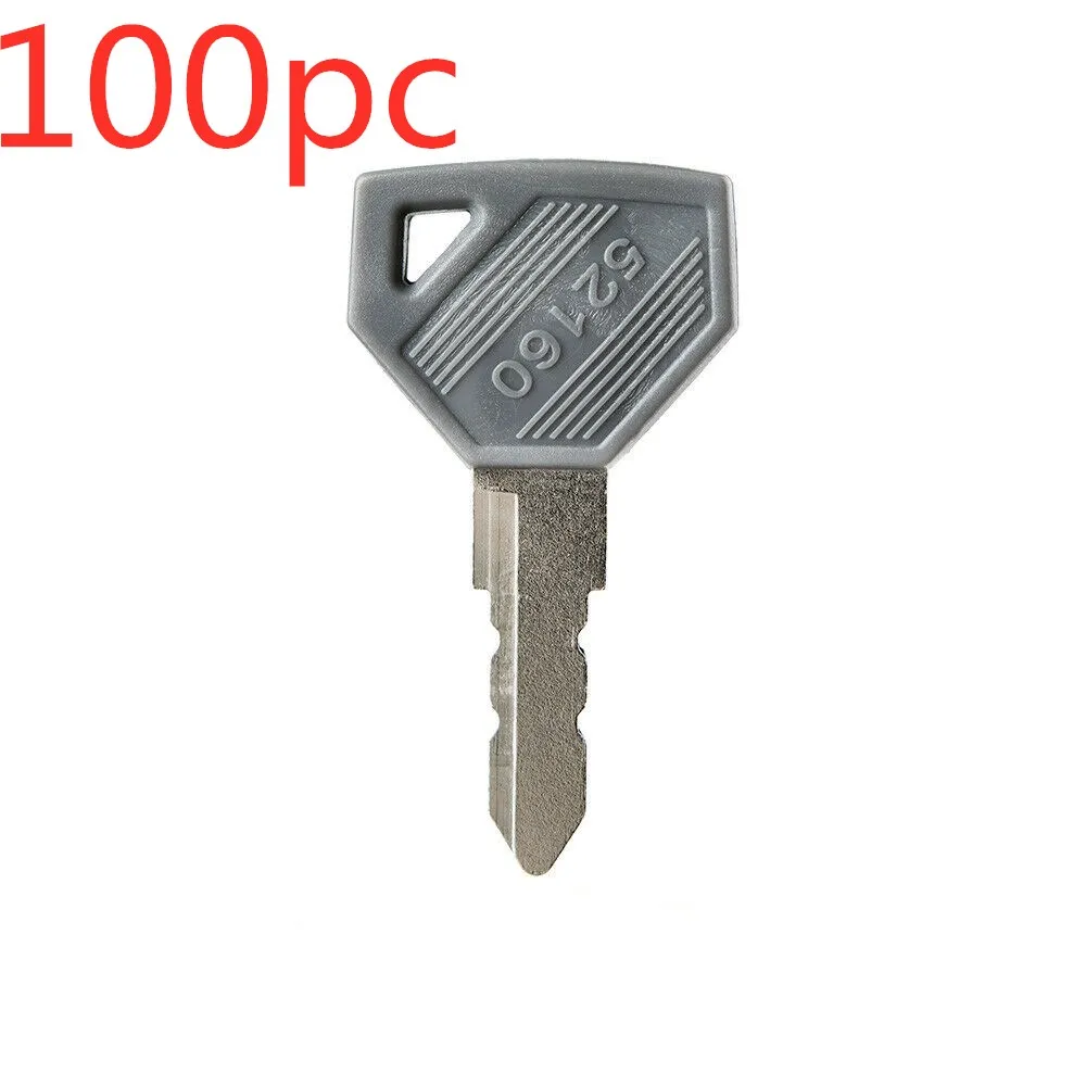 

100pc For Yanmar For John Deere Tractor Ignition Key 198360-52160 AM879480