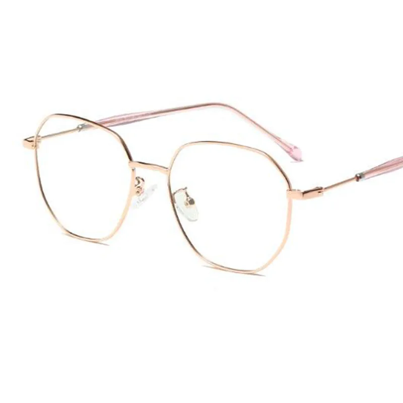 Круглые очки светильник UV400 модные для компьютеров женские и мужские оправы