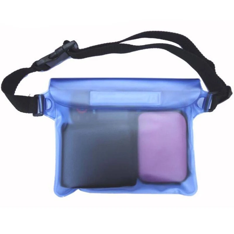 Водонепроницаемая сумка для плавания Ski Drift Diving Shoulder Waist Pack Waterproof Swimming Bag Ski Drift Diving Shoulder Waist Pack Подводные мобильные телефоны Багажники для плавания в бассейне.