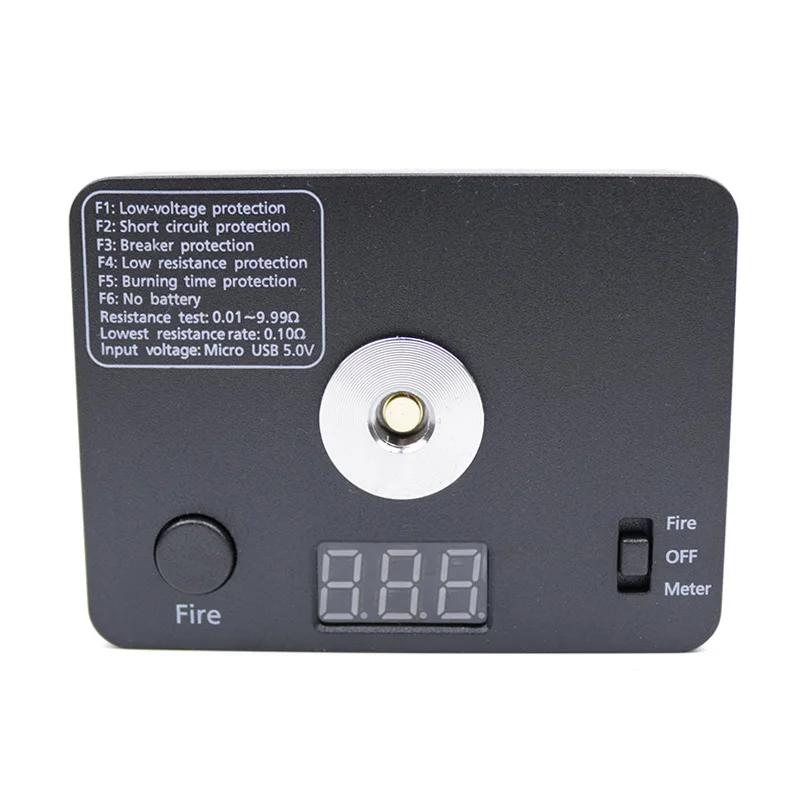 Набор инструментов 521 TAB Mini V3 атомайзер цифровой тестер сопротивления Ом