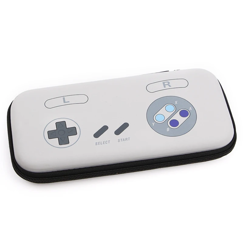 

for NS Switch Grey EVA Hard Carrying Case Travel Pouch Cover Nintend Compatible SNES Controller Protective Storage