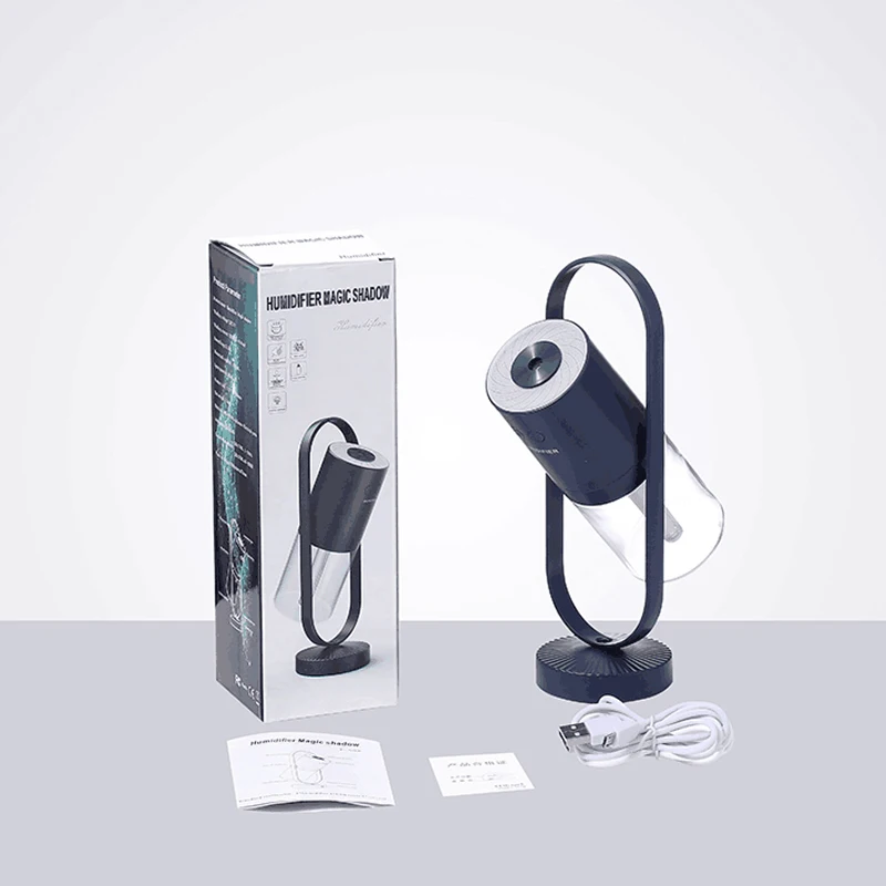 Волшебный увлажнитель для теней 360 градусов распылитель Лампа проектора