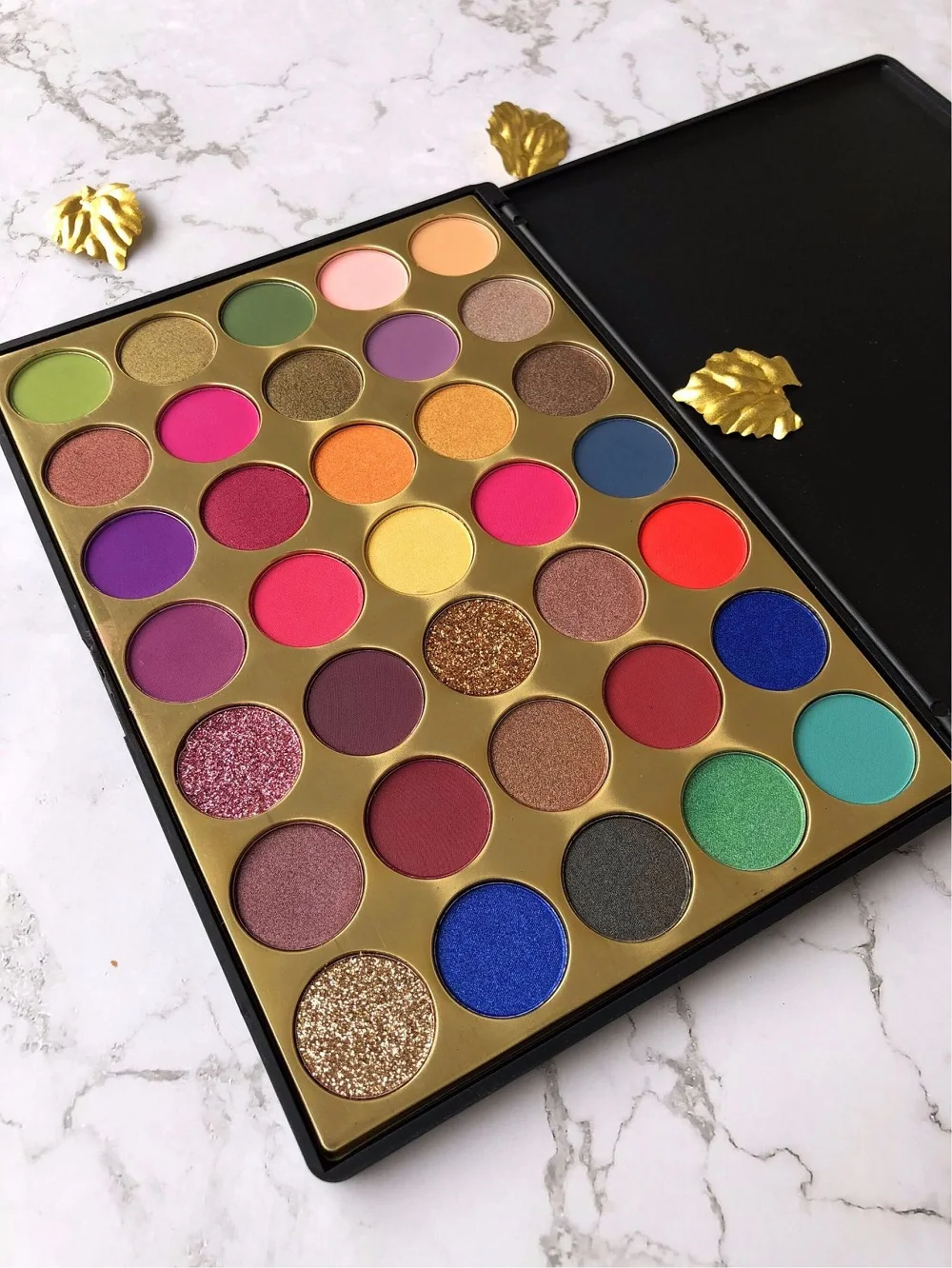 Индивидуальная торговая марка Beauty 35 цветов пигментированный мерцающий и матовый