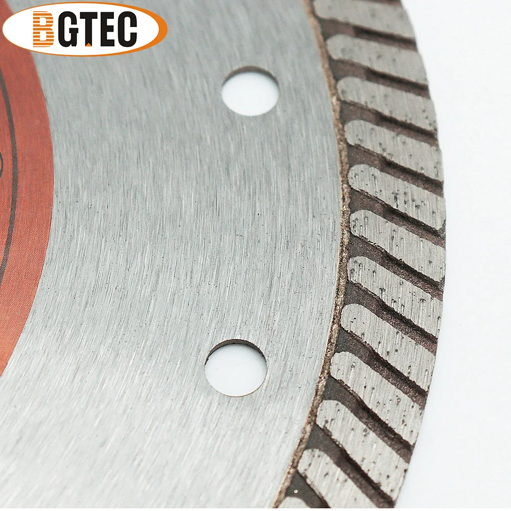 BGTEC 2pcs 7 Inch 180mm Super-Thin Diamond Turbo Cutting Blades for Ceramic Tile Granite diamond disc | Инструменты