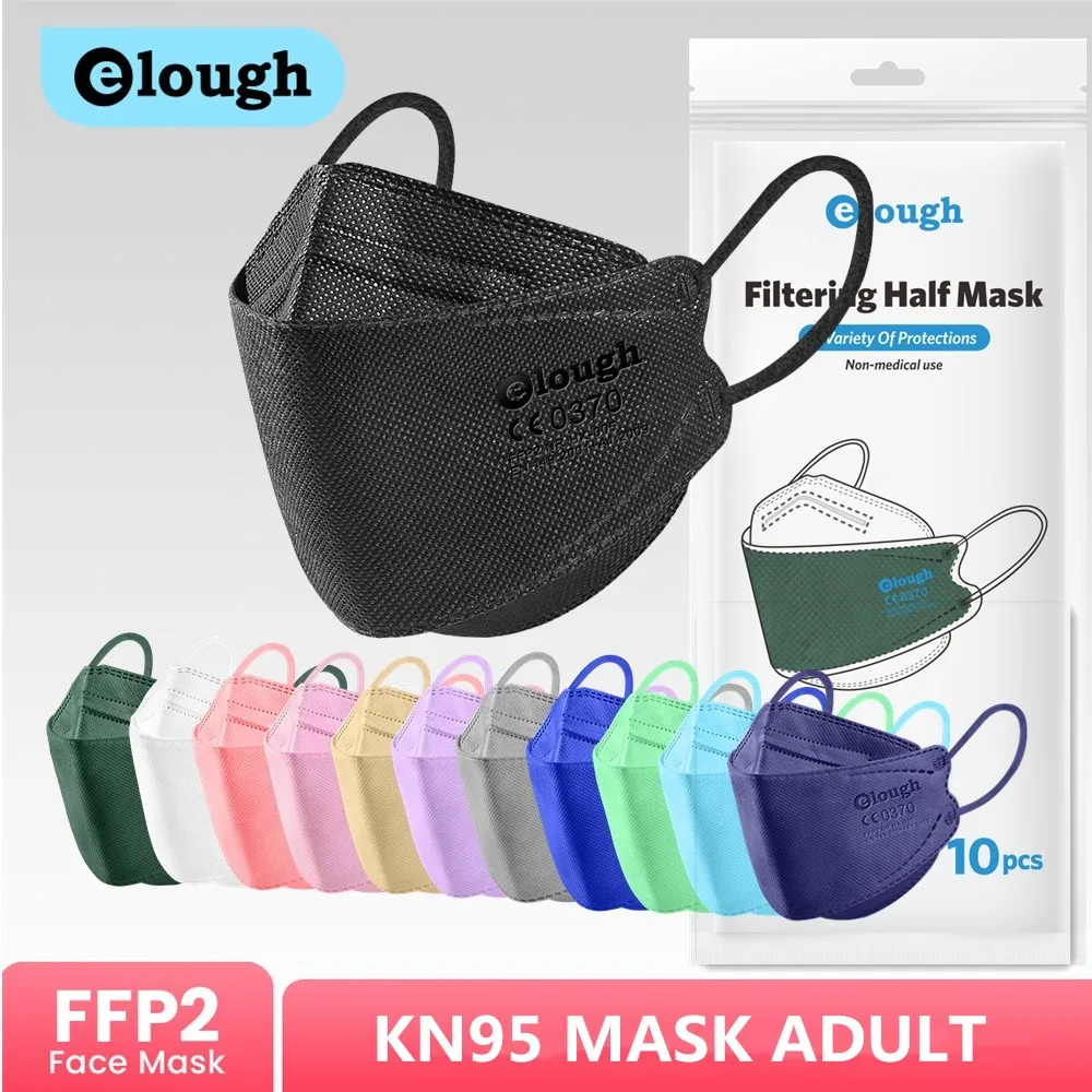 Маска Elough FFP2 многоразовая сертифицированная KN95 FPP2 | Красота и здоровье