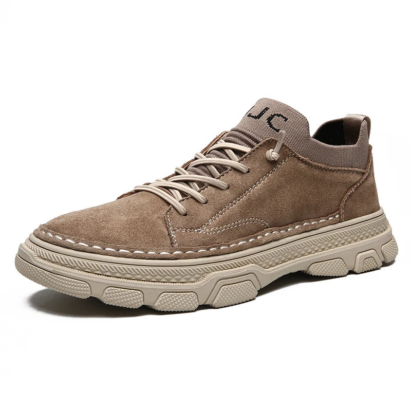 

Fashion Outdoor Sport Shoes Men Trekking Shoes Hinking Shoes Mens Sneakers Casual Man Lace-up Comfortable Men Work Walking Shoes