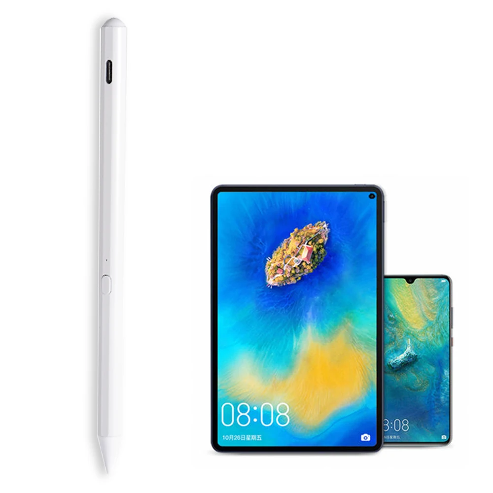 

Stylus Pen Aluminum Alloy Precise Writing Drawing with Palm Rejection Prevent Accidental Touch Active Stylus Pen for iPad