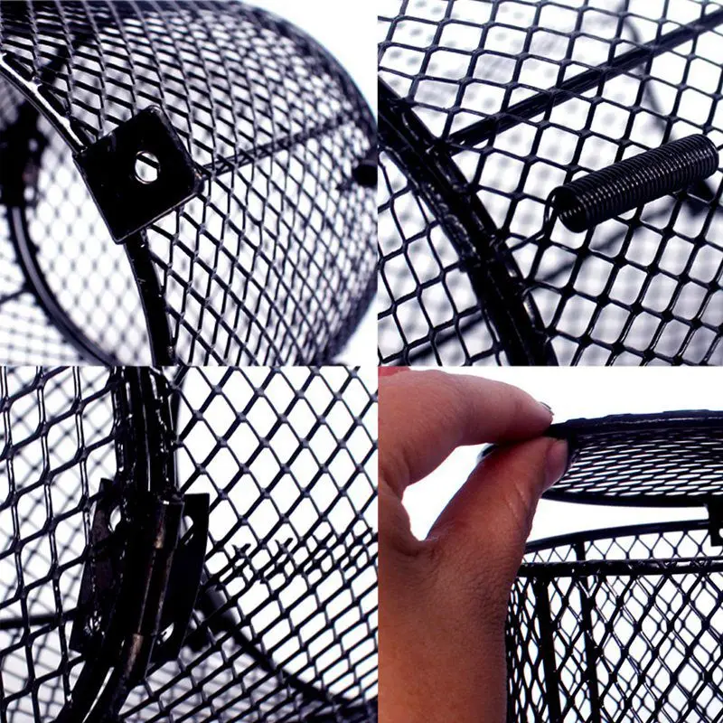 Нагревательная лампа для рептилий абажур анти ожоги крышка лампы светильник