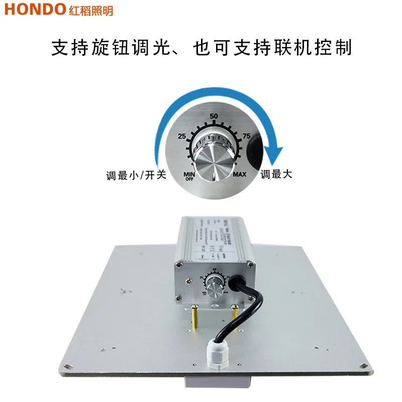 

Cross-border square panel manufacturers selling LED grow flowers vegetables full spectrum light quantum version of the plants