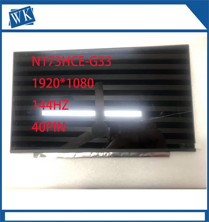 N173HCE-G33LP173WFG-SPB2 fit LP173WFG SPB1 NV173FHM-N44B173HAN04.0 B173HAN04.4 Acer Predator Helios 300 serisi N18I3 144  FHD