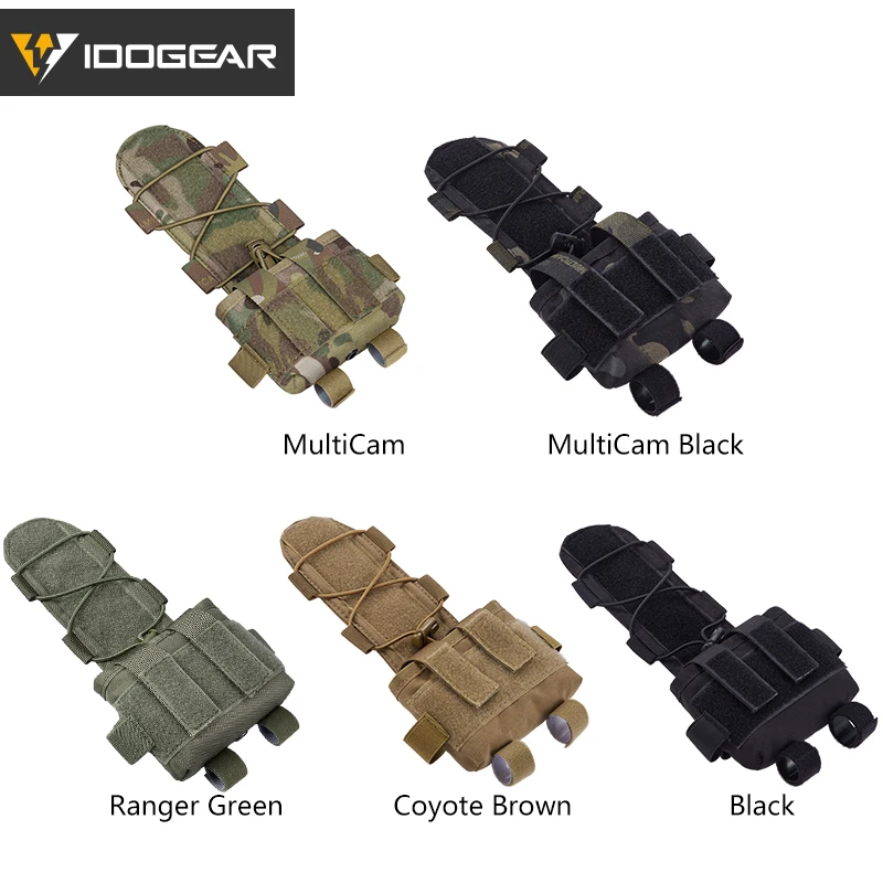 IDOGEAR тактический Чехол MK2 чехол для аккумулятора шлема охоты камуфляж боевой