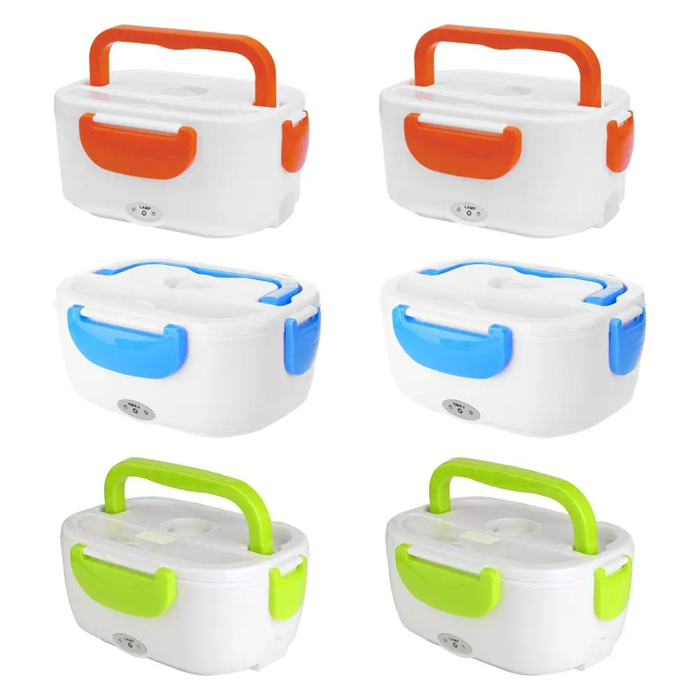 Контейнер для обедов с подогревом из нержавеющей стали 2 в 1|Коробки обеда| |