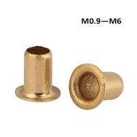 40 200pcs hollow rivet hollow brass rivets nuts tubular rivets m0 9 m1 3 m1 5 m1 7 m2 m2 3 m2 5 m3 m4 m5 m6
